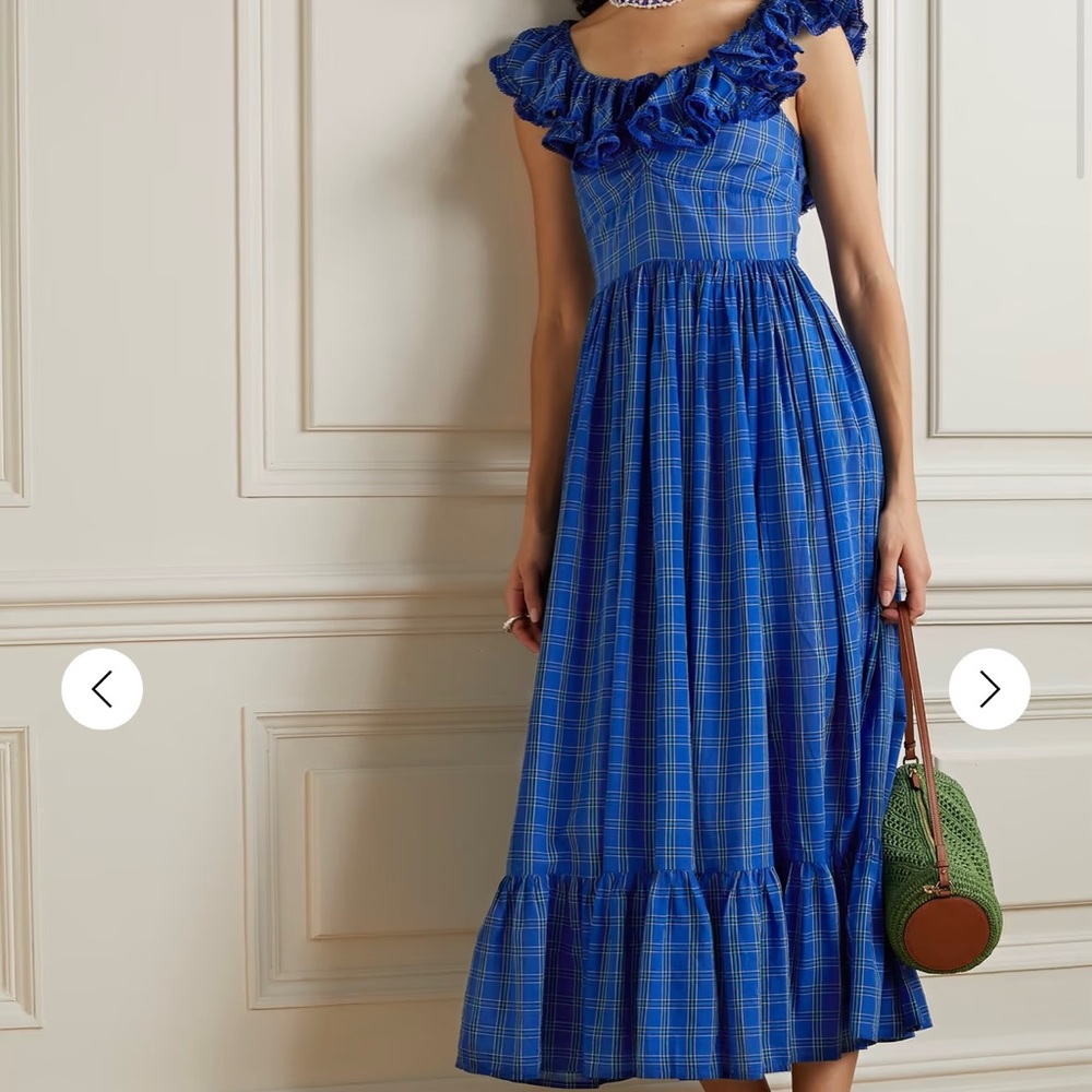 BNWT - Doen Sora Dress size Small in Park Lane Plaid